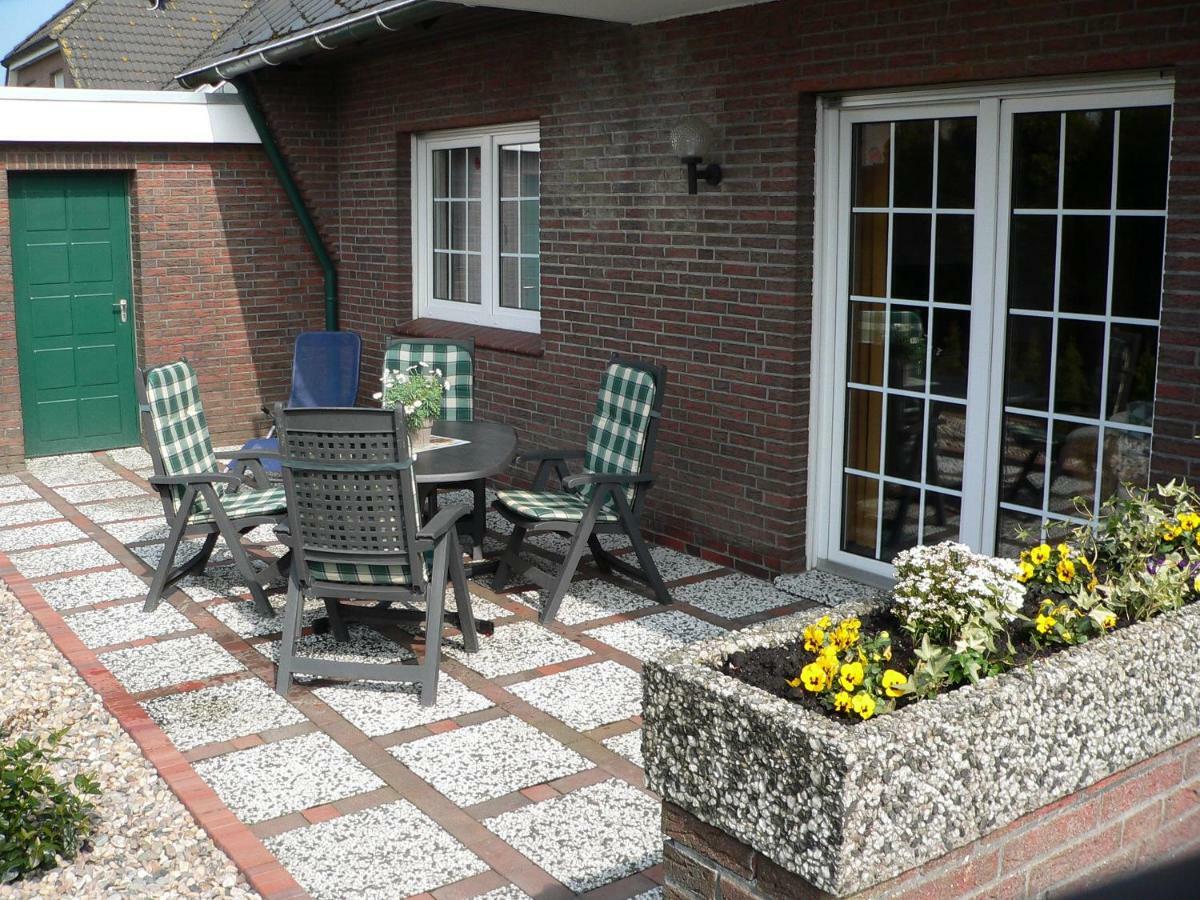 Hausnordlicht Fewo 1 Dornum Exteriör bild