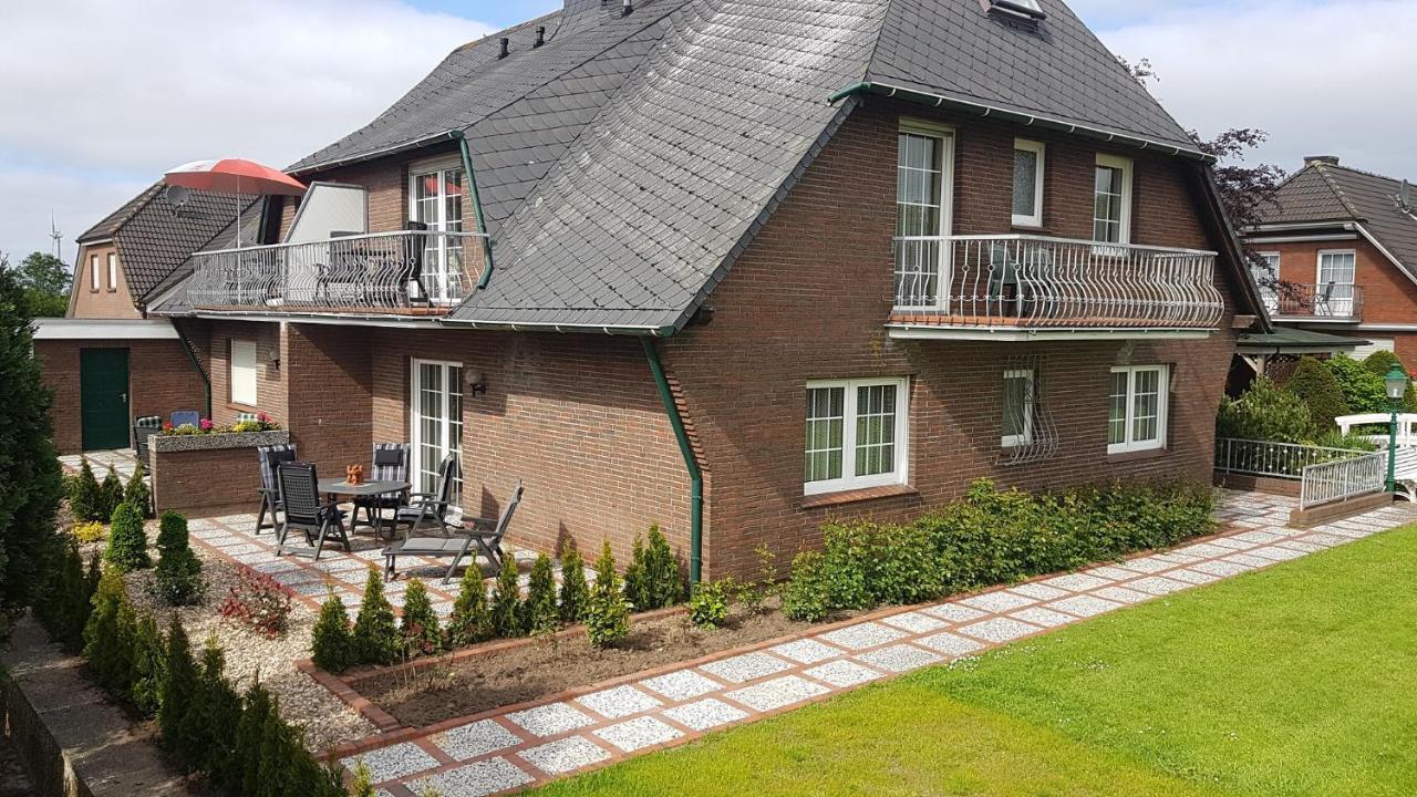 Hausnordlicht Fewo 1 Dornum Exteriör bild