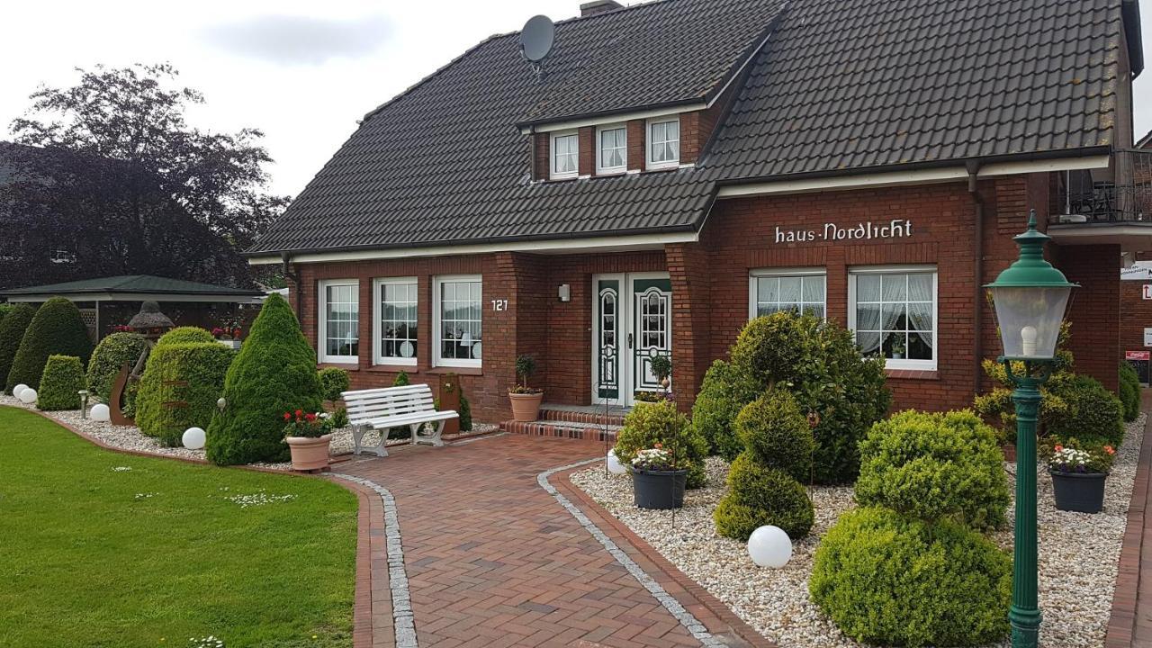 Hausnordlicht Fewo 1 Dornum Exteriör bild